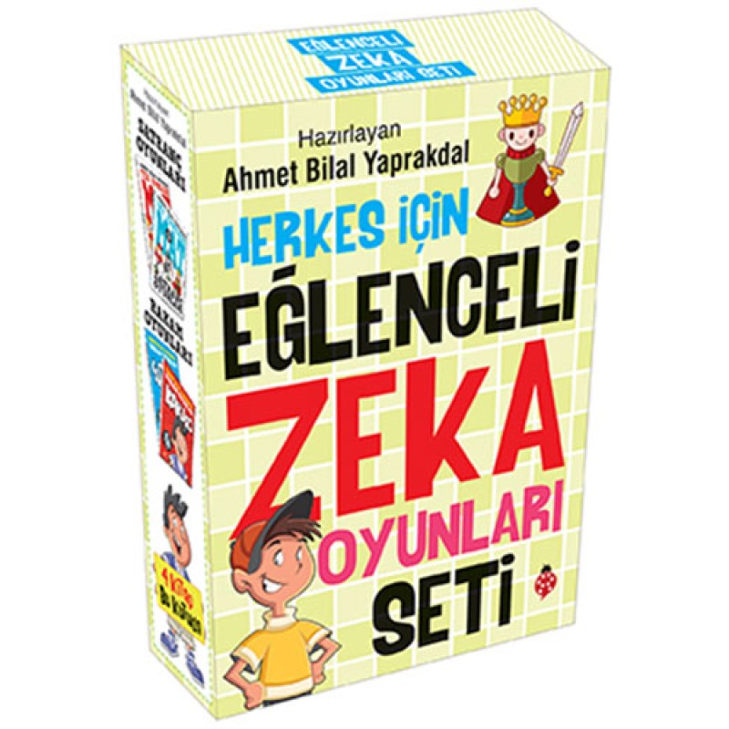 Herkes İçin Eğlenceli Zeka Oyunları Seti - 4 Kitap Takım Herkes İçin Eğlenceli Zeka Oyunları Seti - 4 Kitap Takım
