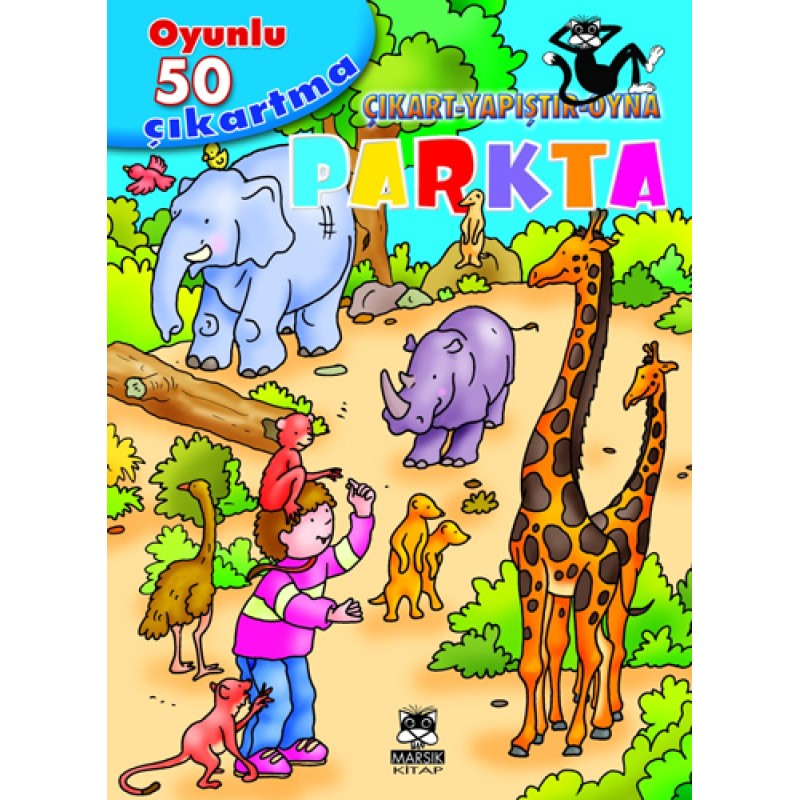 Oyunlu 50 Çıkartma - Parkta