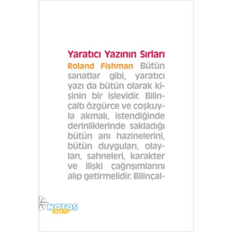 Yaratıcı Yazının Sırları Yaratıcı Yazının Sırları
