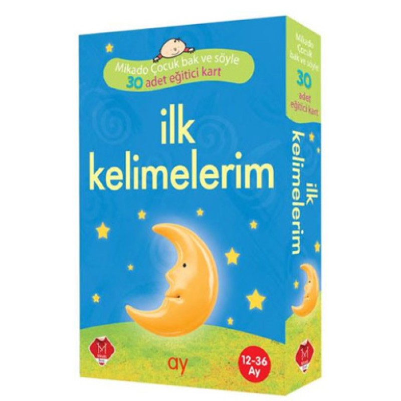 İlk Kelimelerim - 30 Adet Eğitici Kart İlk Kelimelerim - 30 Adet Eğitici Kart