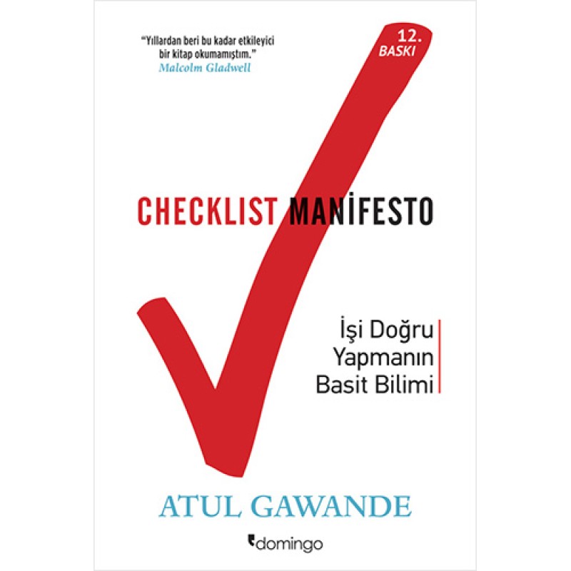 Checklist Manifesto Checklist Manifesto