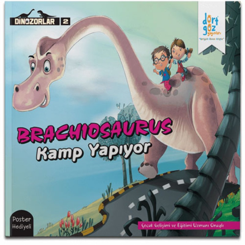 Dinozorlar Serisi 2 - Brachiosaurus Kamp Yapıyor Dinozorlar Serisi 2 - Brachiosaurus Kamp Yapıyor