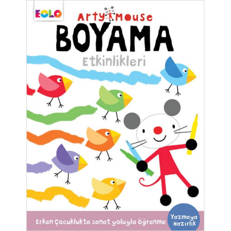 Arty Mouse - Boyama Etkinlikleri Arty Mouse - Boyama Etkinlikleri