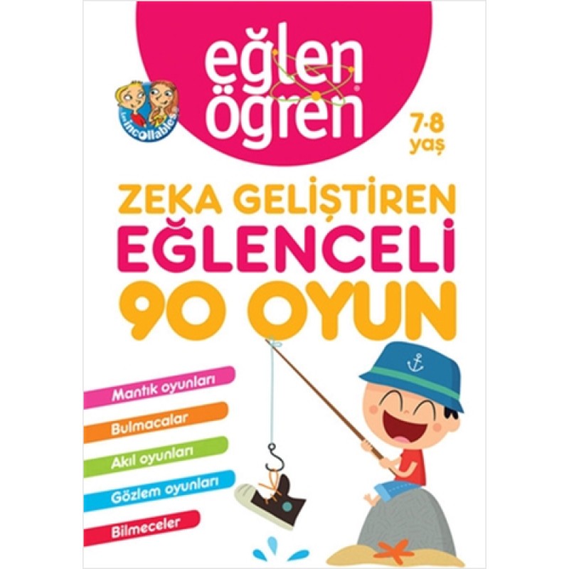 Eğlen Öğren 7-8 Yaş - Zeka Geliştiren Eğlenceli 90 Oyun Eğlen Öğren 7-8 Yaş - Zeka Geliştiren Eğlenceli 90 Oyun