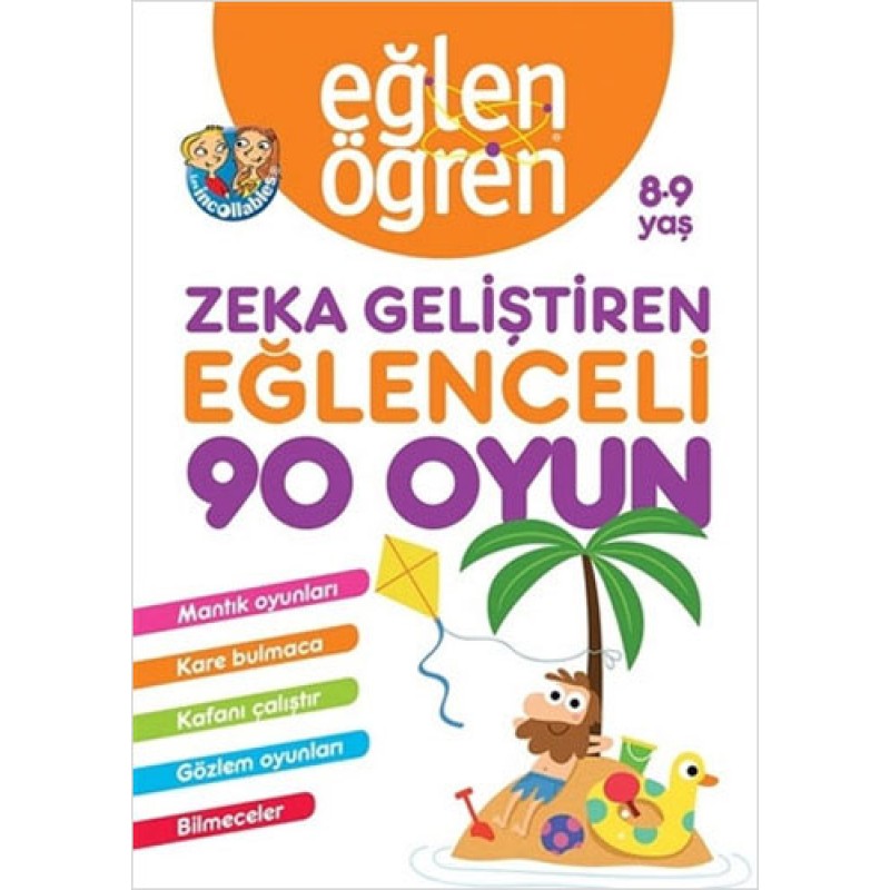 Eğlen Öğren 8-9 Yaş - Zeka Geliştiren Eğlenceli 90 Oyun Eğlen Öğren 8-9 Yaş - Zeka Geliştiren Eğlenceli 90 Oyun