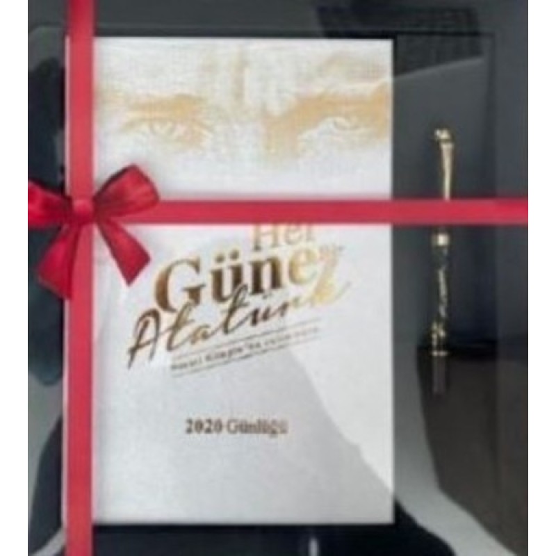 Her Güne Bir Atatürk - 2020 Günlüğü (Kalemli Set)