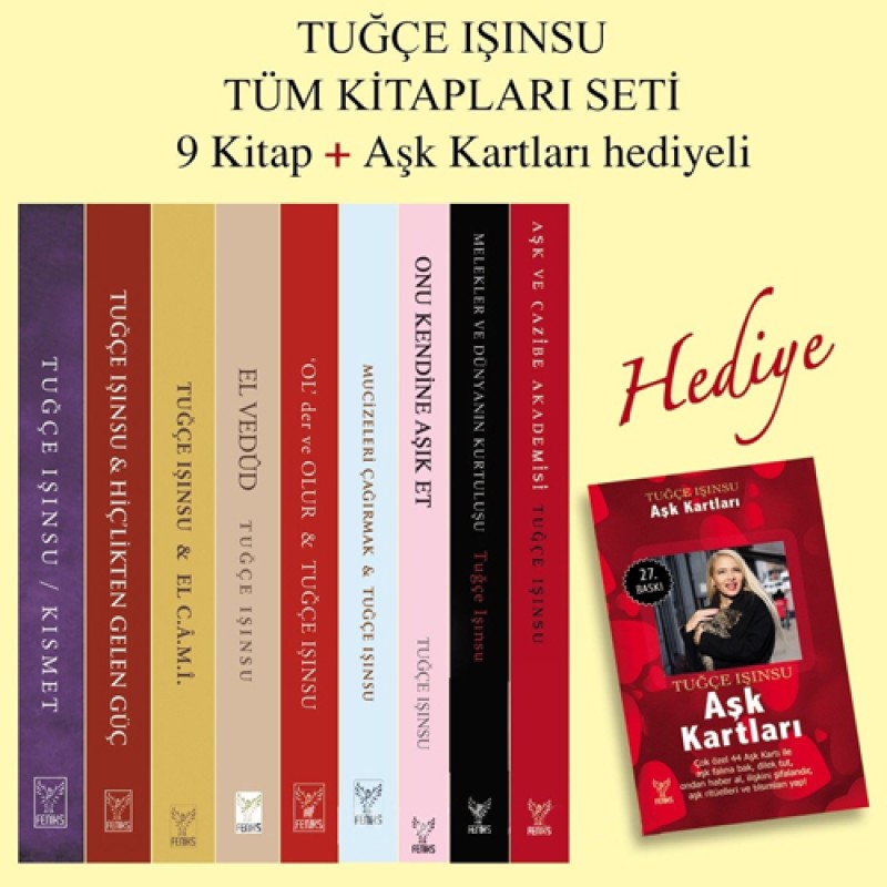 Tuğçe Işınsu Tüm Kitapları Seti - 10 Kitap Takım