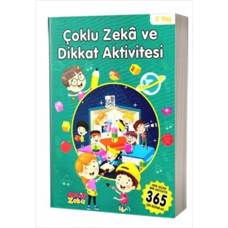 5 Yaş Çoklu Zeka ve Dikkat Aktivitesi - Yeşil Kitap 5 Yaş Çoklu Zeka ve Dikkat Aktivitesi - Yeşil Kitap