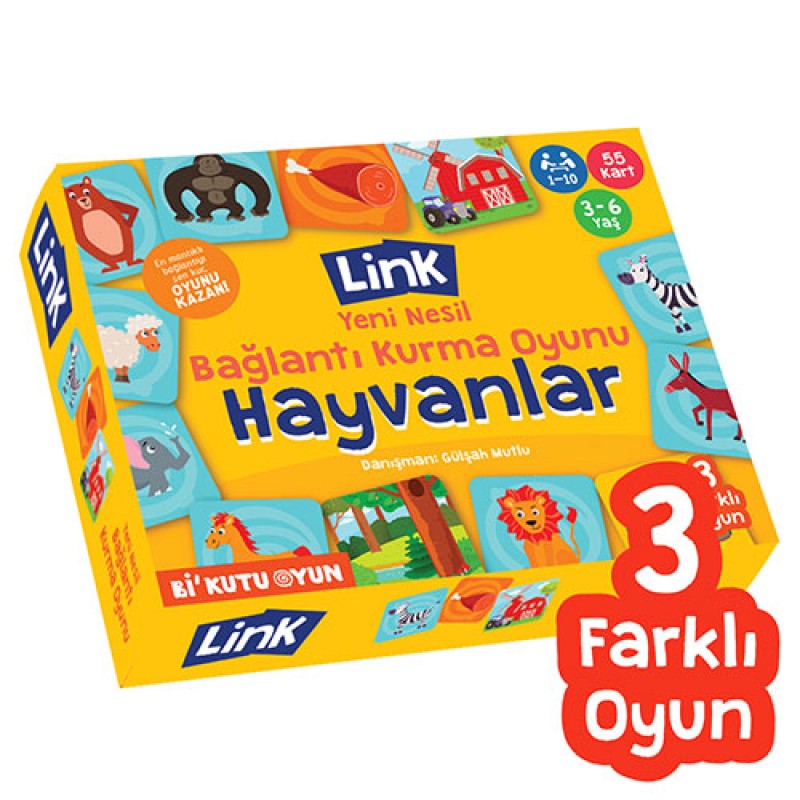 Link Yeni Nesil Bağlantı Kurma Oyunu - Hayvanlar