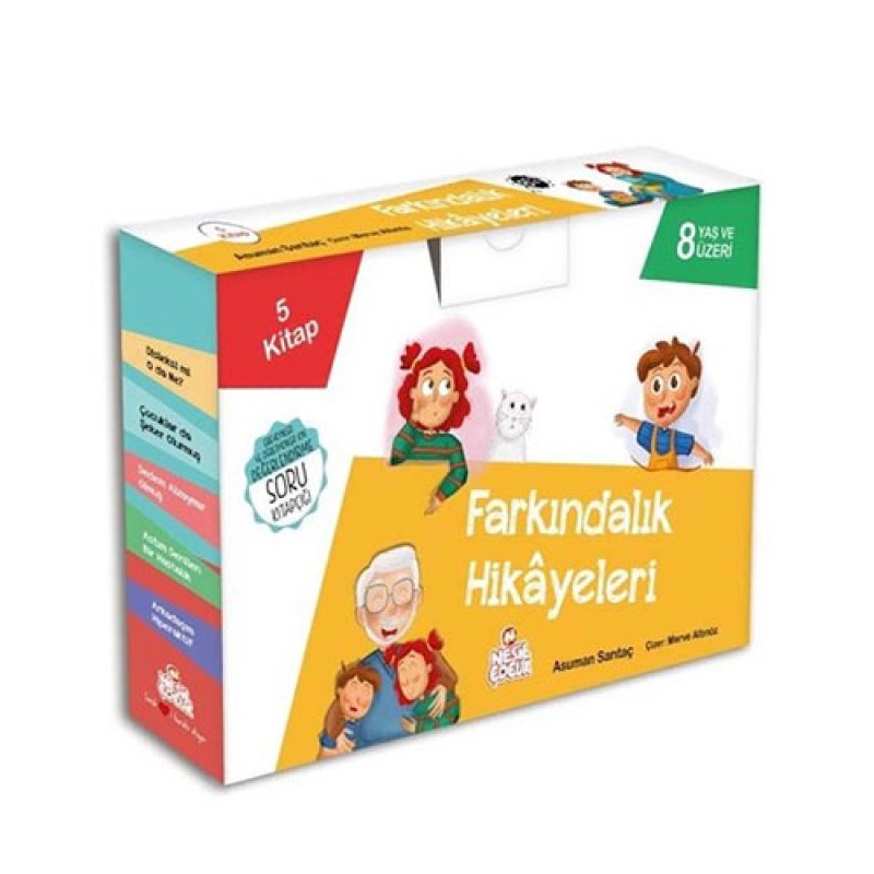 Farkındalık Hikayeleri - 5 Kitap Takım Farkındalık Hikayeleri - 5 Kitap Takım