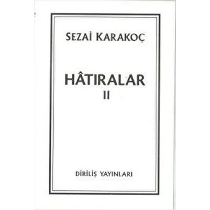 Hatıralar 2