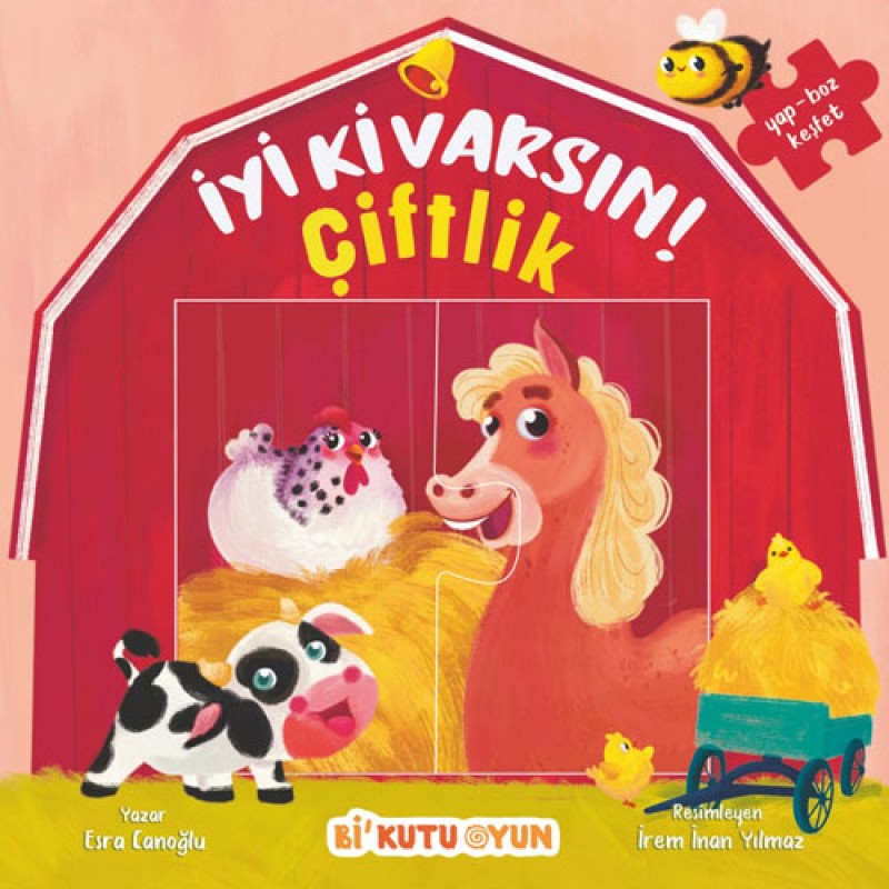 İyi Ki Varsın! Çiftlik (Yapbozlu Kitap) İyi Ki Varsın! Çiftlik (Yapbozlu Kitap)