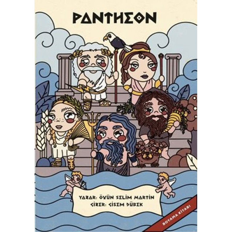 Pantheon - Helen Tanrılarını Boyayarak Öğreniyorum Pantheon - Helen Tanrılarını Boyayarak Öğreniyorum