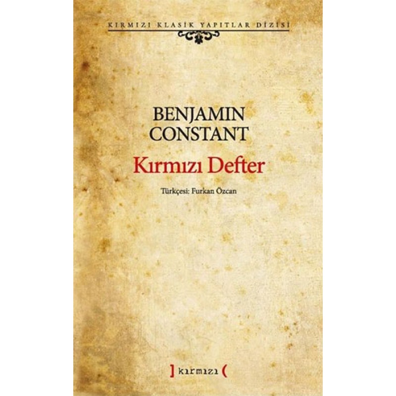 Kırmızı Defter - Kırmızı Klasik Yapıtlar Dizisi
