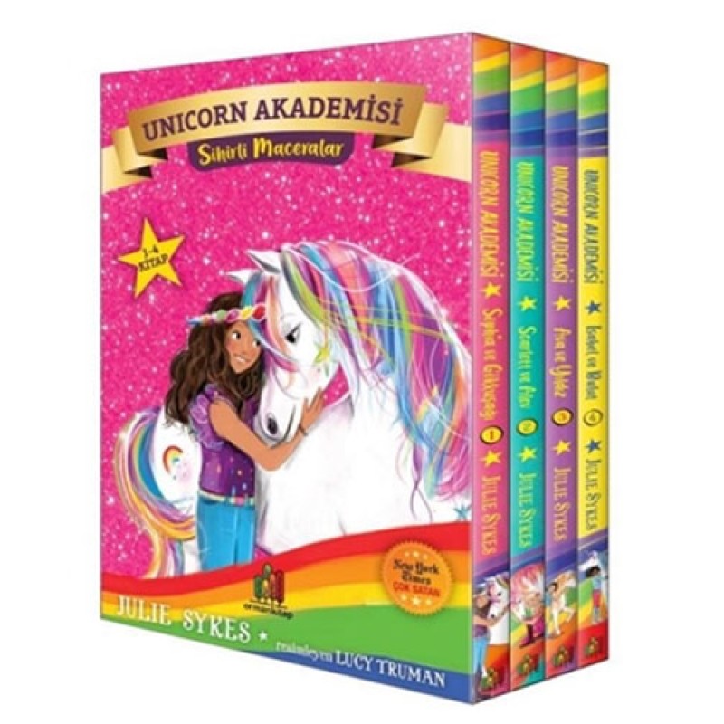 Unicorn Akademisi Seti - Sihirli Maceralar - 4 Kitap Takım Unicorn Akademisi Seti - Sihirli Maceralar - 4 Kitap Takım