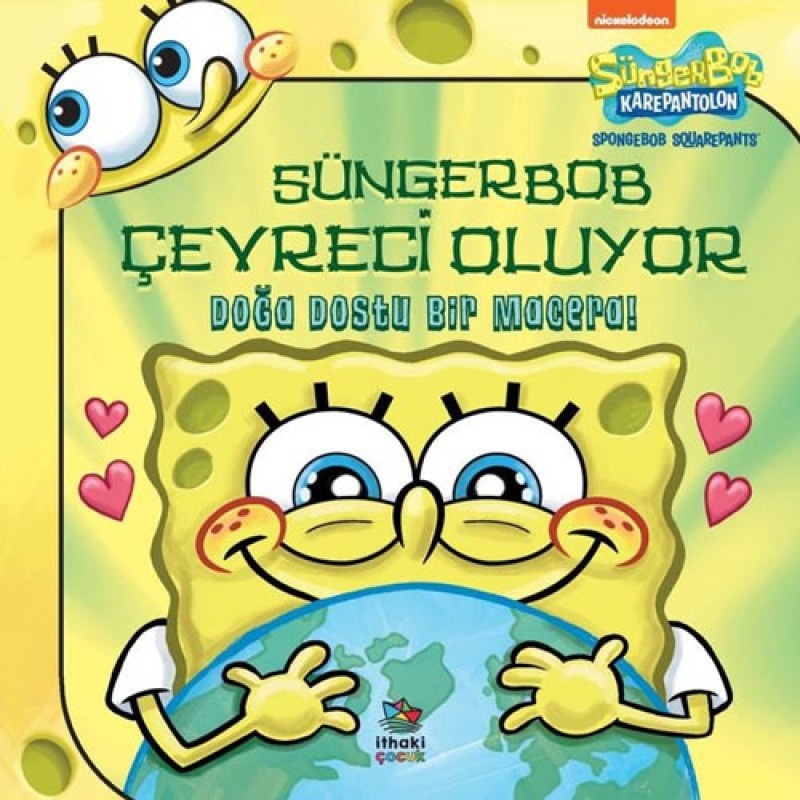 Süngerbob Kare Pantolon - Çevreci Oluyor Süngerbob Kare Pantolon - Çevreci Oluyor