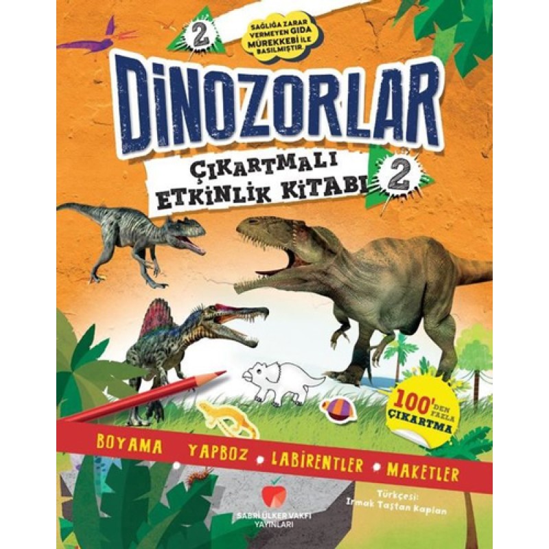 Dinozorlar - Çıkartmalı Etkinlik Kitabı 2