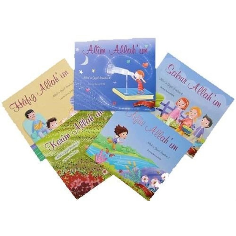 Allah'ın Güzel İsimleri 2 - 5 Kitap Takım