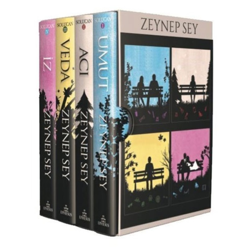 Solucan Serisi Kutulu Set - 4 Kitap Takım (Ciltli)