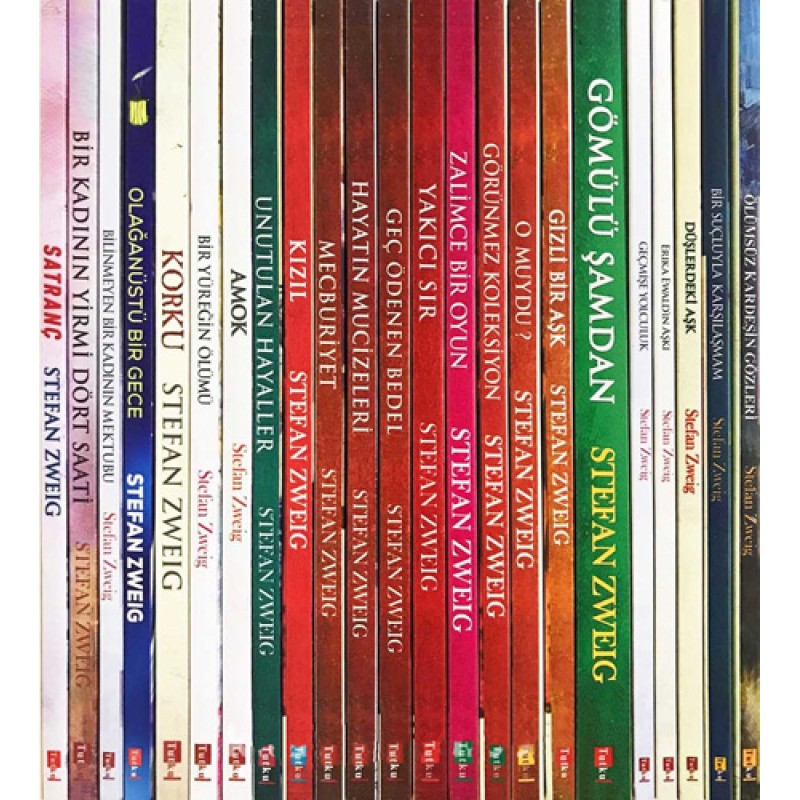 Stefan Zweig Bütün Öyküleri (23 Kitap)