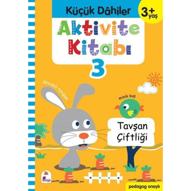 Aktivite Kitabı 3 - Küçük Dahiler 3+Yaş