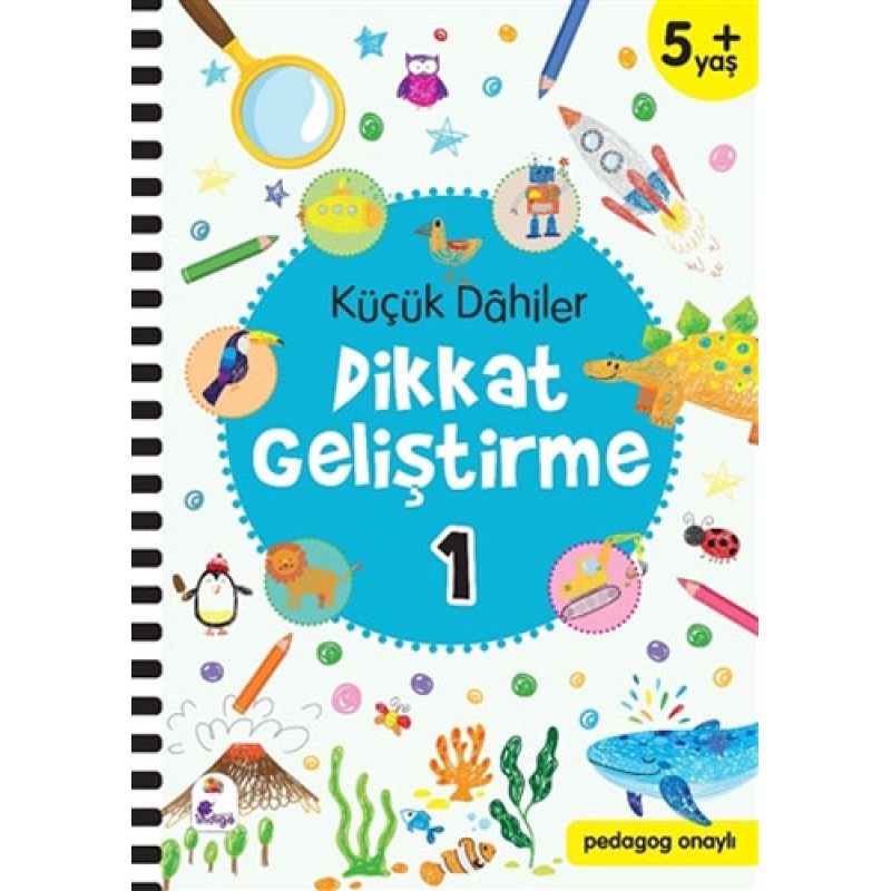 Küçük Dahiler Dikkat Geliştirme 1 (5+ Yaş)