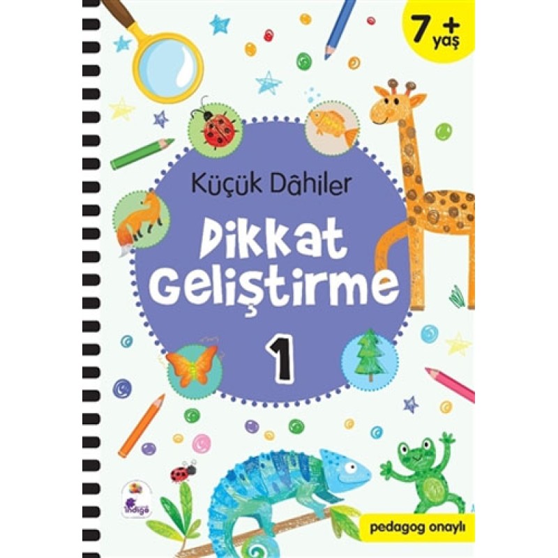 Küçük Dahiler Dikkat Geliştirme 1 (7+ Yaş)