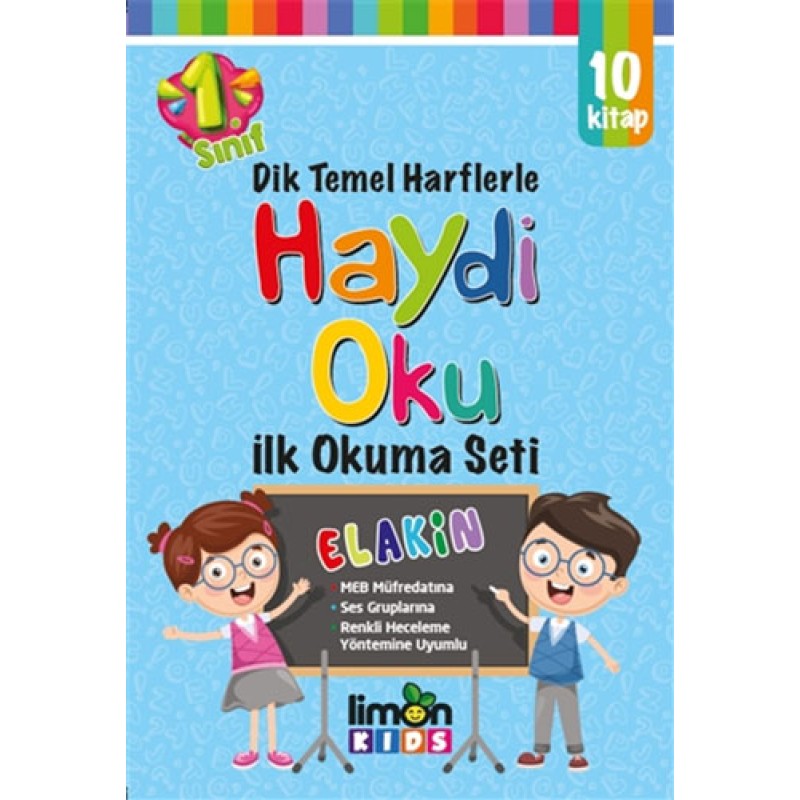 Haydi Oku - 1. Sınıf İlk Okuma Seti (10 Cilt Takım) Haydi Oku - 1. Sınıf İlk Okuma Seti (10 Cilt Takım)