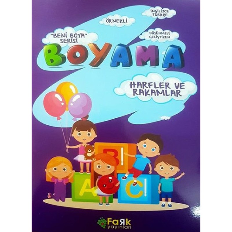 Beni Boya Serisi - Harfler ve Rakamlar Beni Boya Serisi - Harfler ve Rakamlar