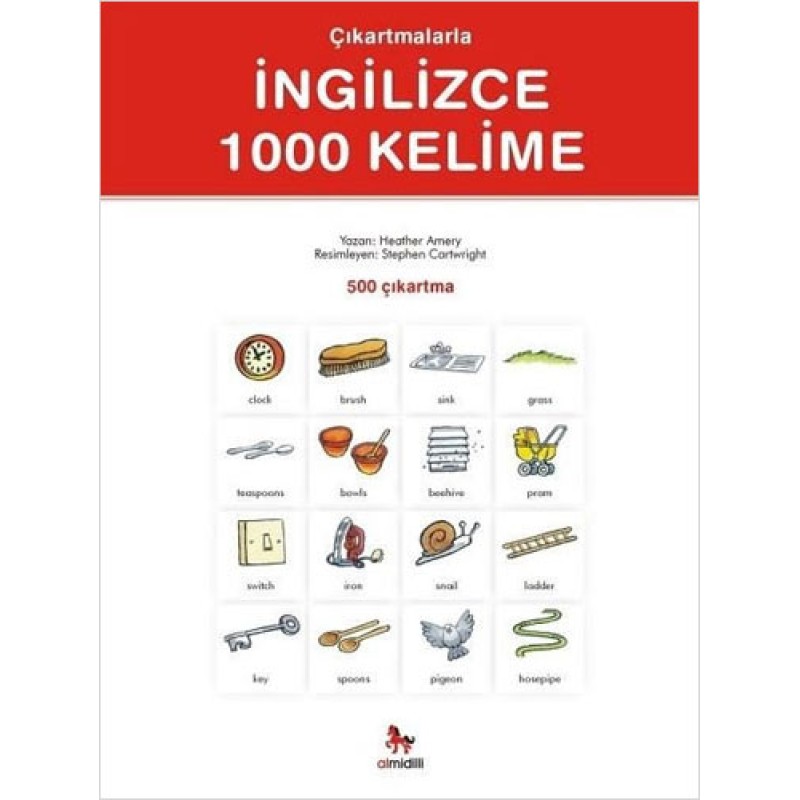 Çıkartmalarla İngilizce 1000 Kelime (500 Çıkartma) Çıkartmalarla İngilizce 1000 Kelime (500 Çıkartma)
