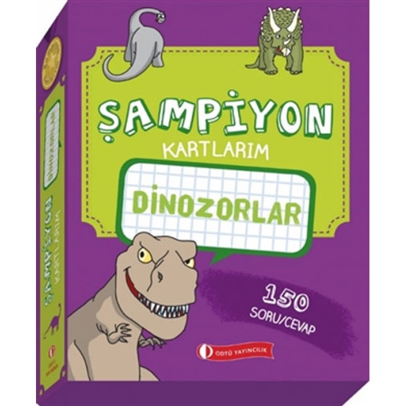 Şampiyon Kartlarım - Dinozorlar Şampiyon Kartlarım - Dinozorlar