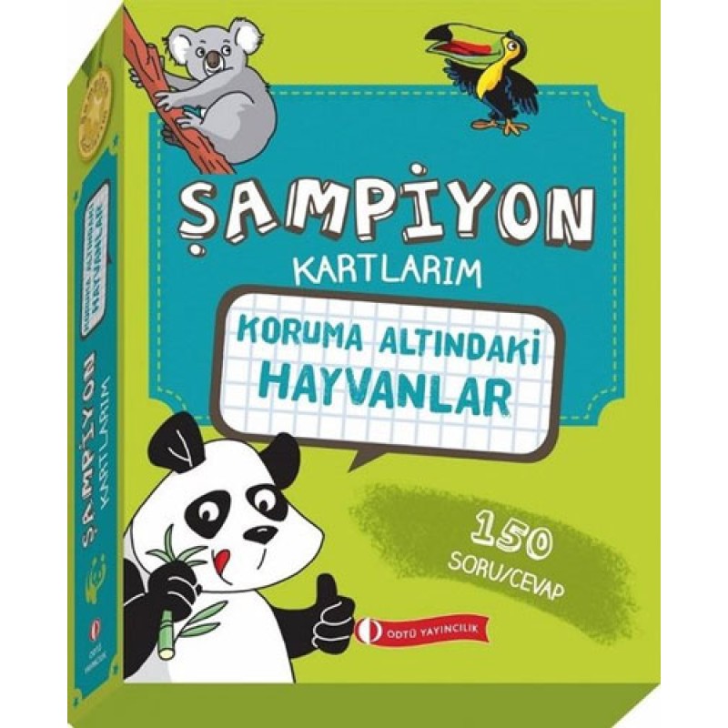 Şampiyon Kartlarım - Koruma Altındaki Hayvanlar Şampiyon Kartlarım - Koruma Altındaki Hayvanlar