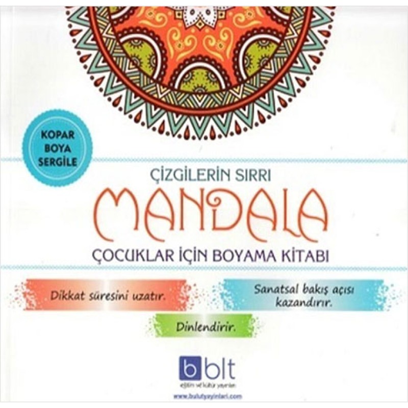 Çizgilerin Sırrı - Mandala Çocuklar İçin Boyama Kitabı Çizgilerin Sırrı - Mandala Çocuklar İçin Boyama Kitabı