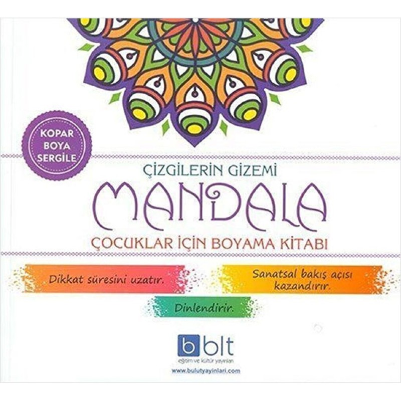 Çizgilerin Gizemi - Mandala Çocuklar İçin Boyama Kitabı Çizgilerin Gizemi - Mandala Çocuklar İçin Boyama Kitabı