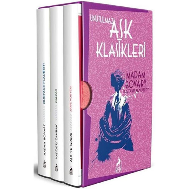 Unutulmaz Aşk Klasikleri Seti-3 Kitap Takım Unutulmaz Aşk Klasikleri Seti-3 Kitap Takım
