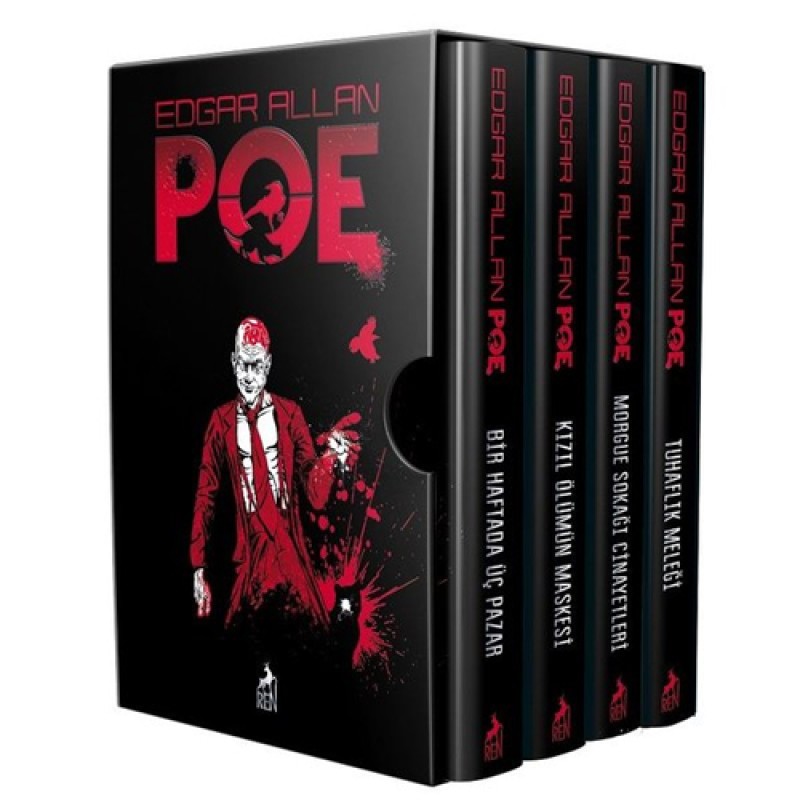 Edgar Allan Poe Seti - 4 Kitap Takım Edgar Allan Poe Seti - 4 Kitap Takım