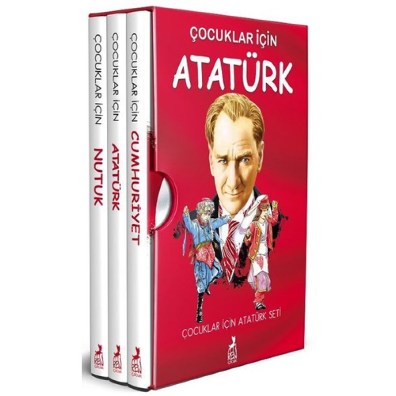 Çocuklar İçin Atatürk Seti - 3 Kitap Takım Çocuklar İçin Atatürk Seti - 3 Kitap Takım