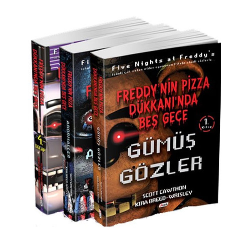 Freddy'nin Pizza Dükkanı'nda Beş Gece Seti - 3 Kitap Takım