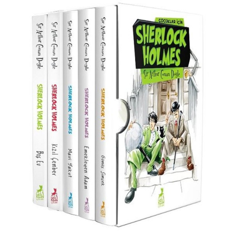 Çocuklar İçin Sherlock Holmes Seti - 5 Kitap Takım Çocuklar İçin Sherlock Holmes Seti - 5 Kitap Takım