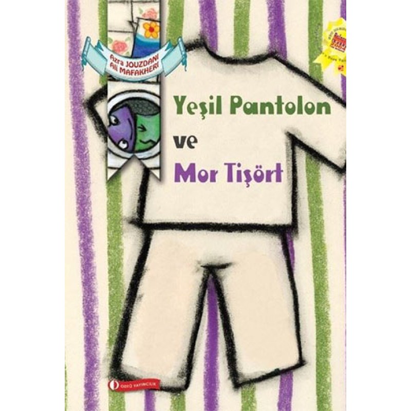 Yeşil Pantolon ve Mor Tişört