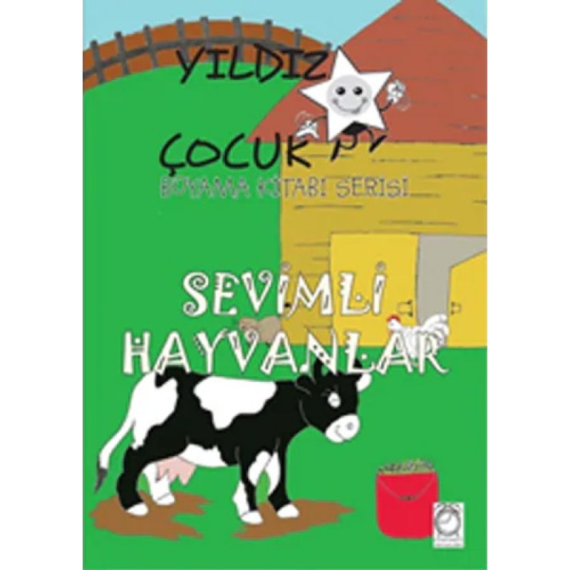 Yıldız Çocuk Boyama Kitabı Serisi 4 - Sevimli Hayvanlar