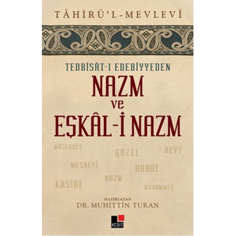Tedrisat-ı Edebiyyeden Nazm ve Eşkal-i Nazım
