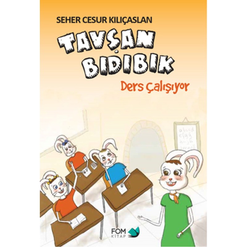 Tavşan Bıdıbık Ders Çalışıyor Tavşan Bıdıbık Ders Çalışıyor