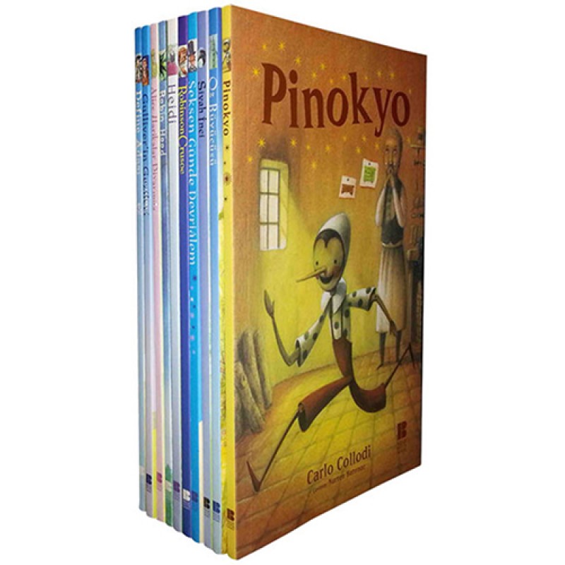 Resimli Dünya Klasikleri Dizisi 10 Kitap Set Resimli Dünya Klasikleri Dizisi 10 Kitap Set