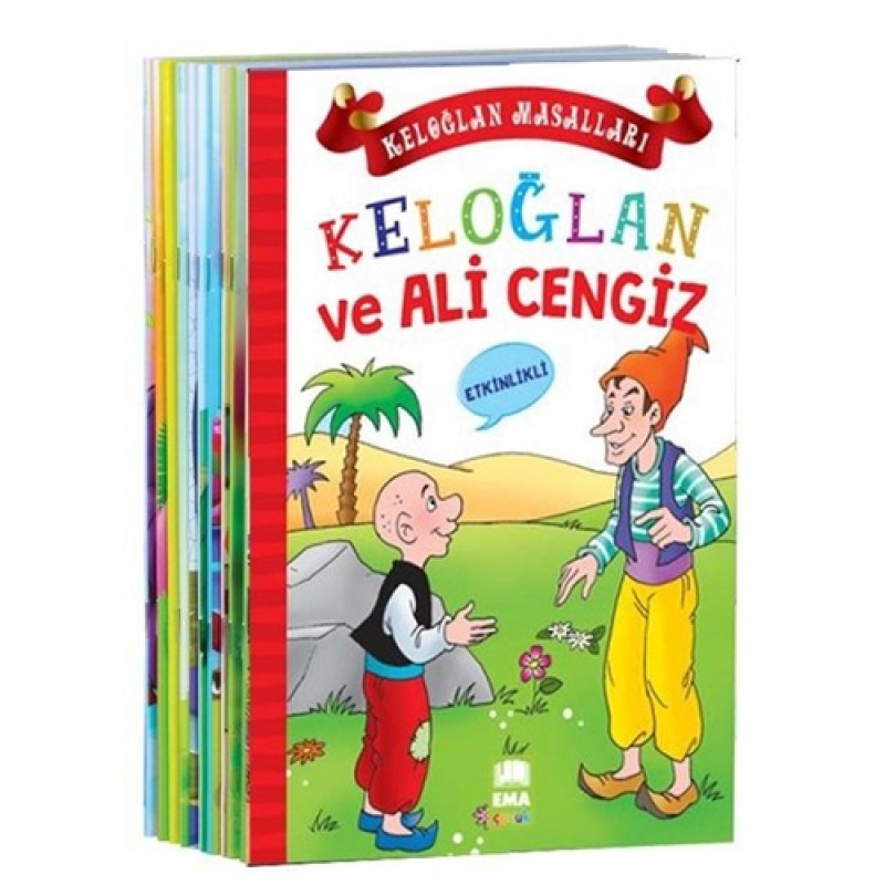 1 ve 2. Sınıflar İçin Keloğlan Masalları - 10 Kitap Takım 1 ve 2. Sınıflar İçin Keloğlan Masalları - 10 Kitap Takım