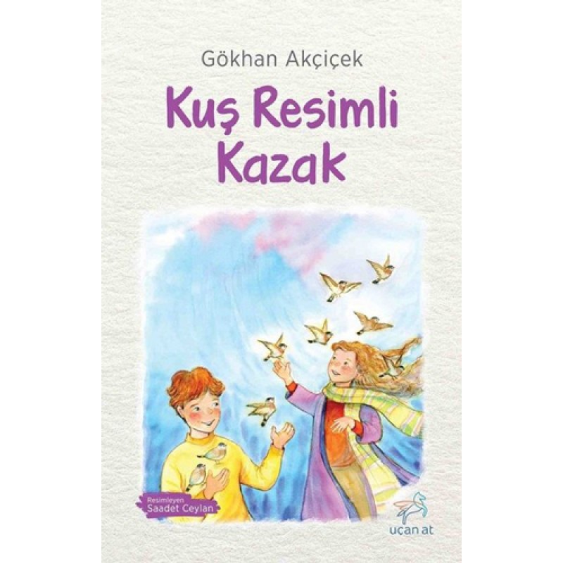 Kuş Resimli Kazak Kuş Resimli Kazak