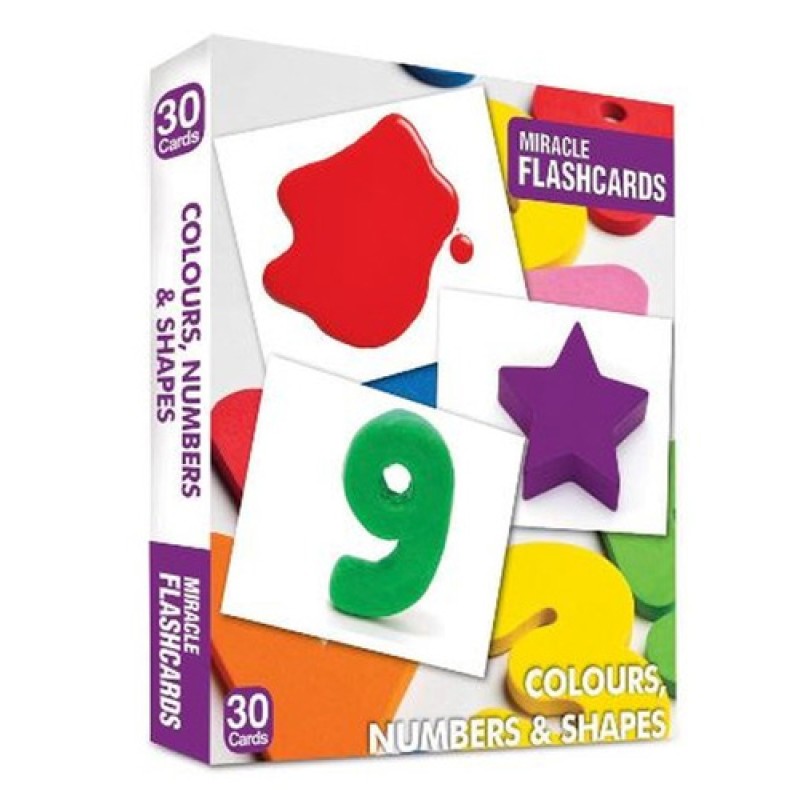 Miracle Flashcards - Colours, Numbers &Shapes Miracle Flashcards - Colours, Numbers &Shapes