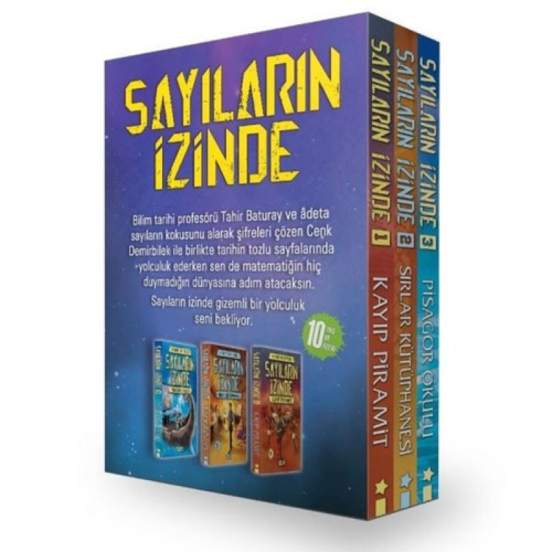 Sayıların İzinde Set - 3 Kitap Takım (Ciltli)