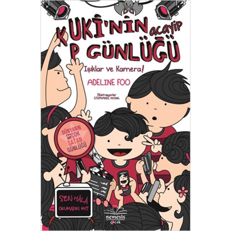 Kuki'nin Acayip Günlüğü 4 - Işıklar ve Kamera (Ciltli) Kuki'nin Acayip Günlüğü 4 - Işıklar ve Kamera (Ciltli)