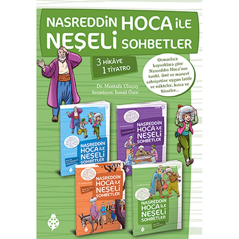 Nasreddin Hoca ile Neşeli Sohbetler Seti (4 Kitap) Nasreddin Hoca ile Neşeli Sohbetler Seti (4 Kitap)